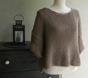 il minipull tratto da Burda maglia